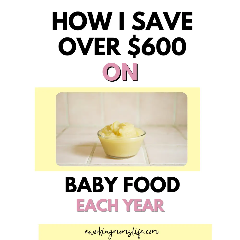 save money on feeding baby