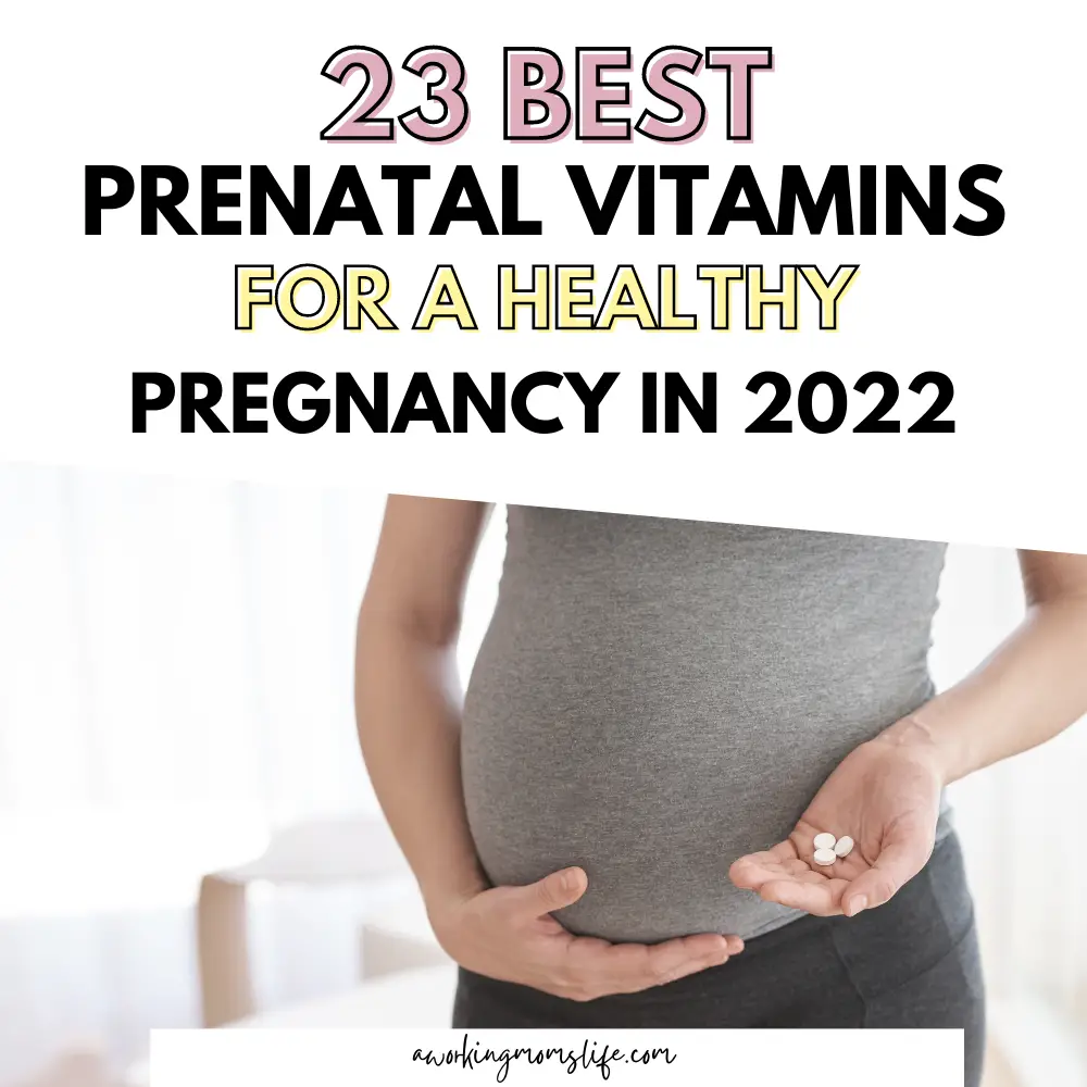 best prenatal vitamins for healthy pregnancy